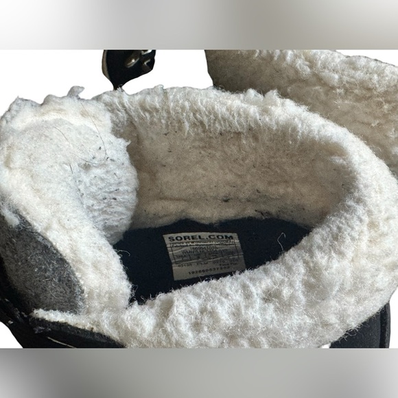 SOREL - Women's Out ‘N About Plus Conquest Waterproof Suede Boot Size 7 Faux Fur - Picture 8 of 16